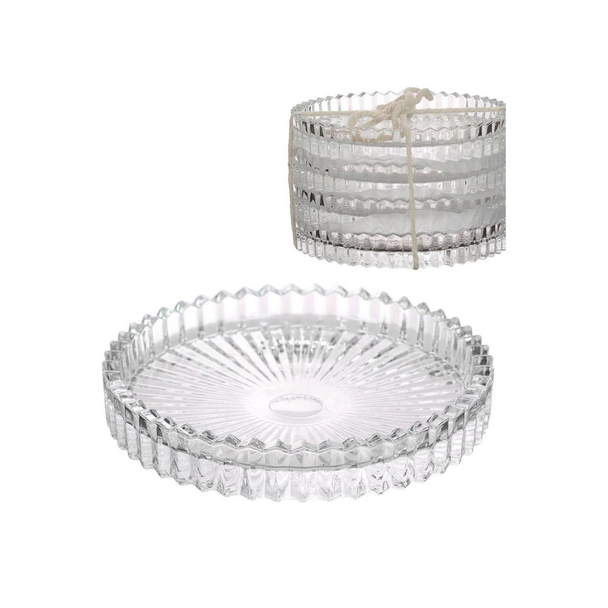 Ideas for seasons glazen schaaltjes kate ø10xh6,5cm helder set 4