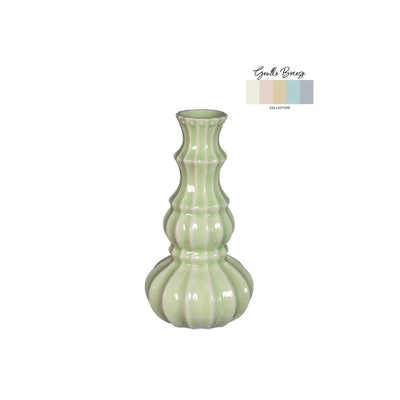 Ideas 4 seasons vaas delphi ø9xh16,9cm linde groen