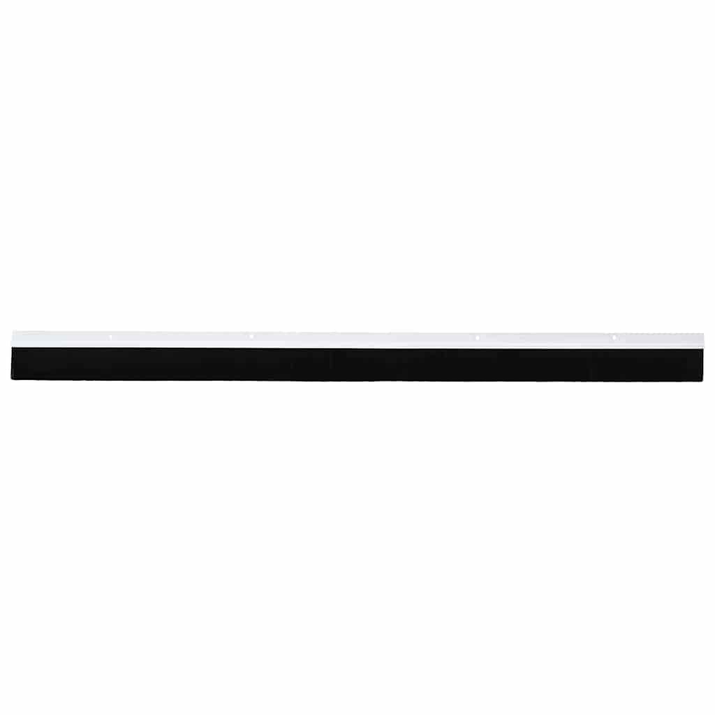 Vidaxl schroefbare deurborstelafsluitingen 12 pcs wit 100 cm