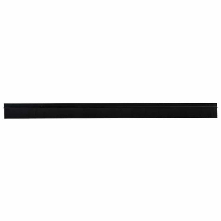 Vidaxl zelfklevende deurborstels 2 st zwart 100 cm aluminium legering