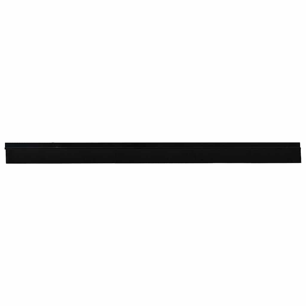 Vidaxl zelfklevende deurborstels 2 pcs zwart 100 cm aluminium legering