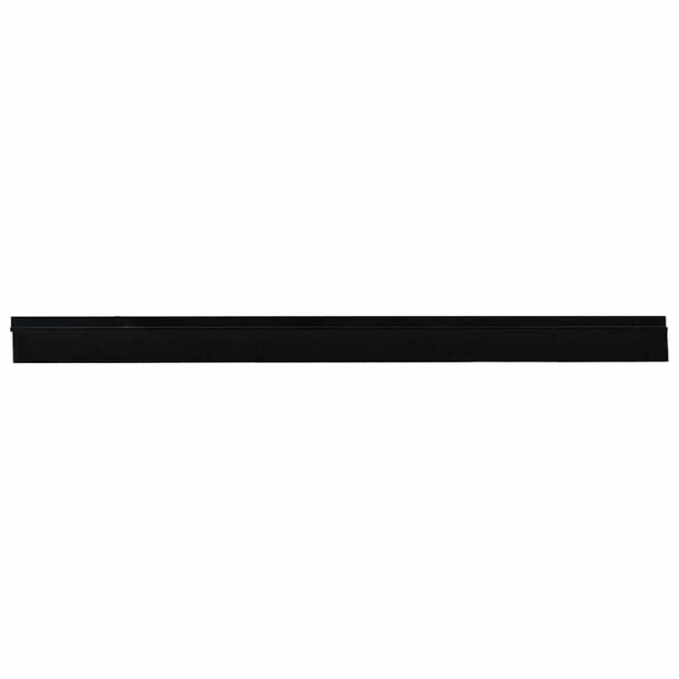 Vidaxl zelfklevende deurborstels 2 st zwart 100 cm aluminium legering