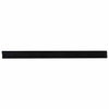 Vidaxl zelfklevende deurborstels 6 pcs zwart 100 cm aluminium legering