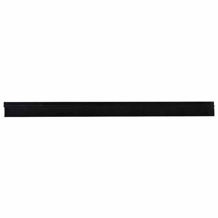 Vidaxl zelfklevende deurborstels 6 st zwart 100 cm aluminium legering