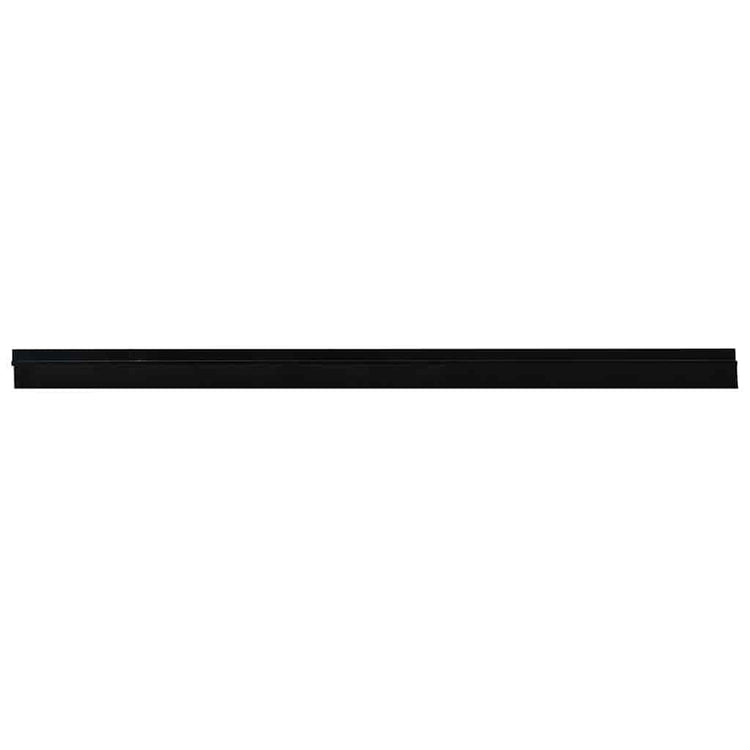 Vidaxl zelfklevende deurborstels 6 st zwart 100 cm aluminium legering
