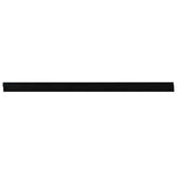 Vidaxl zelfklevende deurborstels 12 st zwart 100 cm aluminium legering - afbeelding 2