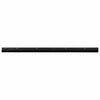 Vidaxl schroefbare deurborstelafsluitingen 2 pcs zwart 100 cm