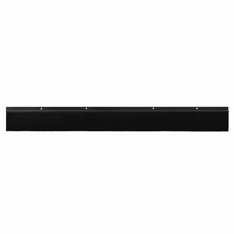 Vidaxl schroefbare deurborstelafsluitingen 2 pcs zwart 100 cm