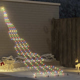 Vidaxl led kerstboom met grondspiesjes meerkleurig 511 cm metaal - afbeelding 1