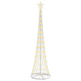 Vidaxl led kerstboom warmwit 250 cm metaal - afbeelding 2