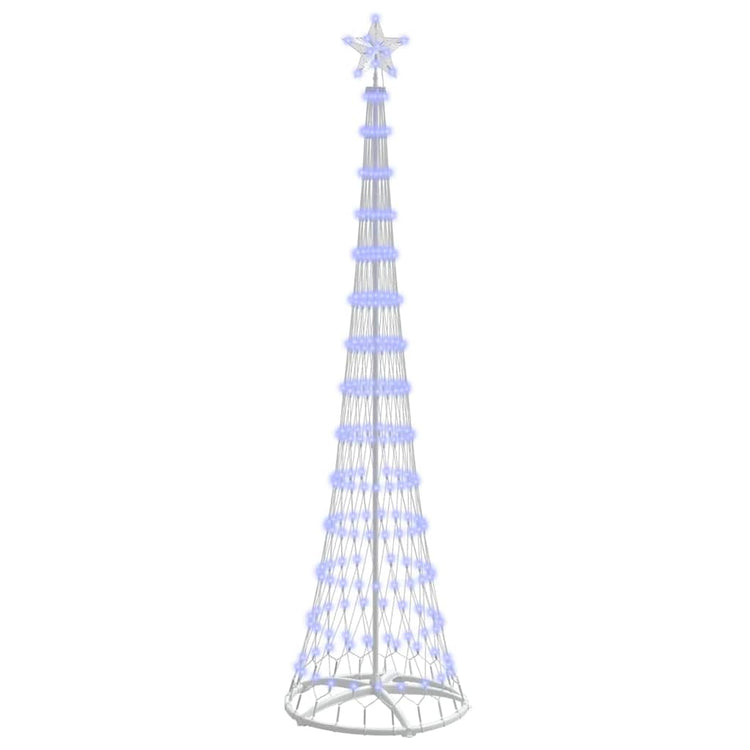 Vidaxl led kerstboom blauw 250 cm metaal