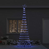 Vidaxl led kerstboom blauw 302,5 cm metaal - afbeelding 3