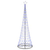 Vidaxl led kerstboom met 355 led met standaard blauw 184.5 cm metaal
