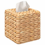Vidaxl tissueboxhoezen 2 pcs waterhyacint 14,5 x 14,5 x 15 cm naturel - afbeelding 3