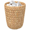 Vidaxl afvalpapier bakken 2 pcs naturel 26 x 26 x 29 cm waterhyacint
