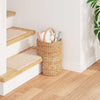 Vidaxl trapmand naturel 28 x 26 x 47 cm waterhyacint
