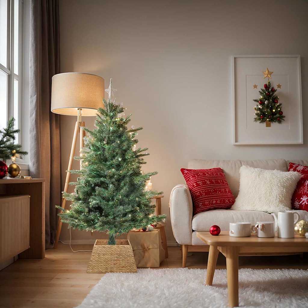 Vidaxl kerstboomkraag bruin 50 x 50 x 25 cm waterhyacint