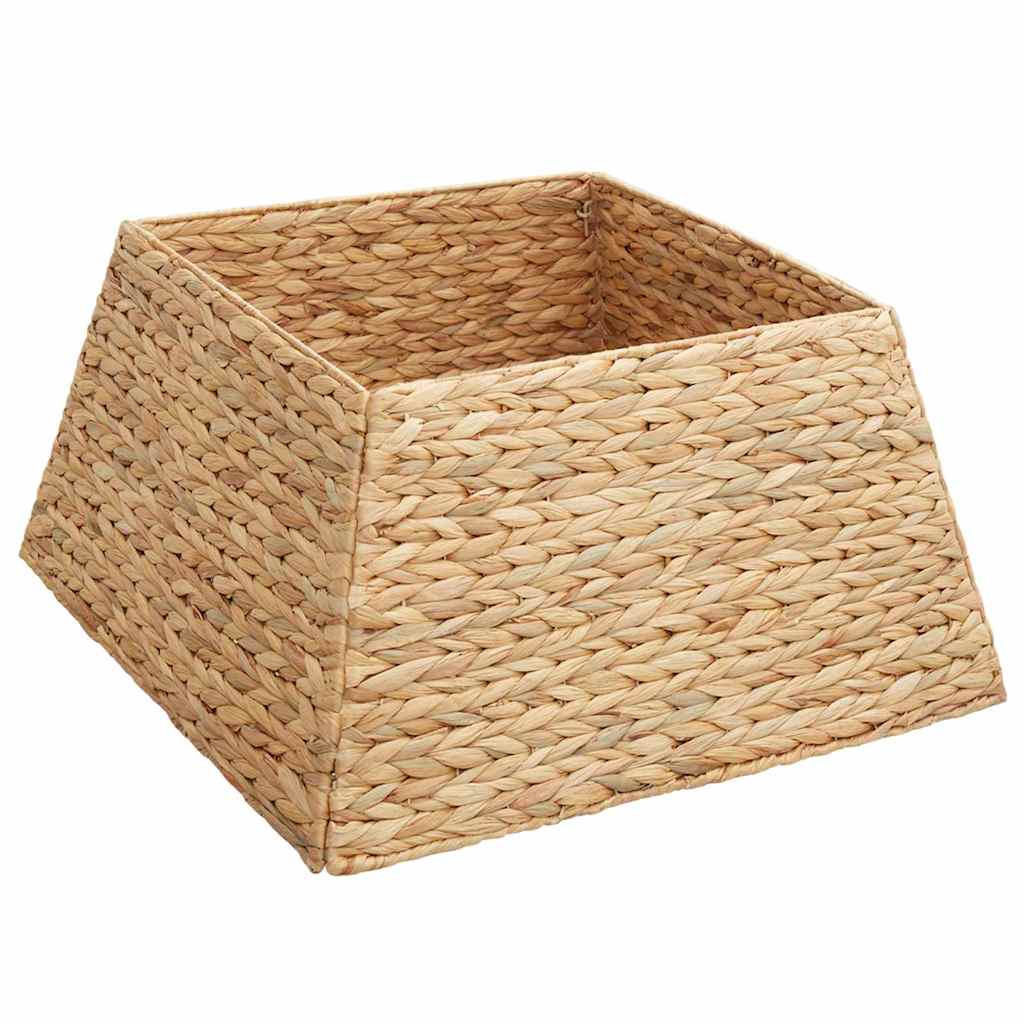 Vidaxl kerstboomkraag bruin 50 x 50 x 25 cm waterhyacint