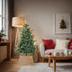 Vidaxl kerstboomkraag vierkant bruin 70 x 70 x 28 cm waterhyacint