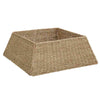 Vidaxl kerstboomkraag bruin 70 x 70 x 28 cm zeegras