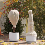 Vidaxl vorstbescherming plantvlies beige 100 x 1,6 m niet-geweven stof - afbeelding 1