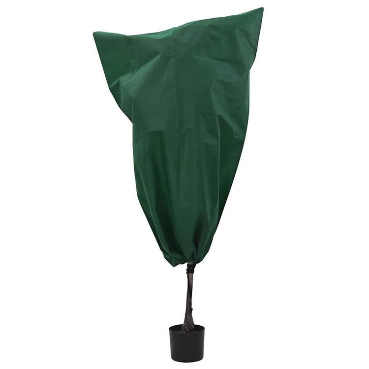 Vidaxl vorstbescherming plantenfleece covers 10 st groen 0,8 x 1,2 m