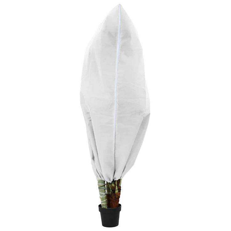 Vidaxl vorstbescherming plantenfleece covers 5 st wit 1,55 x 1 m