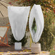 Vidaxl vorstbescherming plantenfleece covers 5 st wit 1,55 x 1,55 m