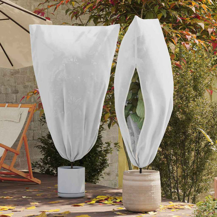 Vidaxl vorstbescherming plantenfleece covers 5 st wit 1,8 x 1,2 m