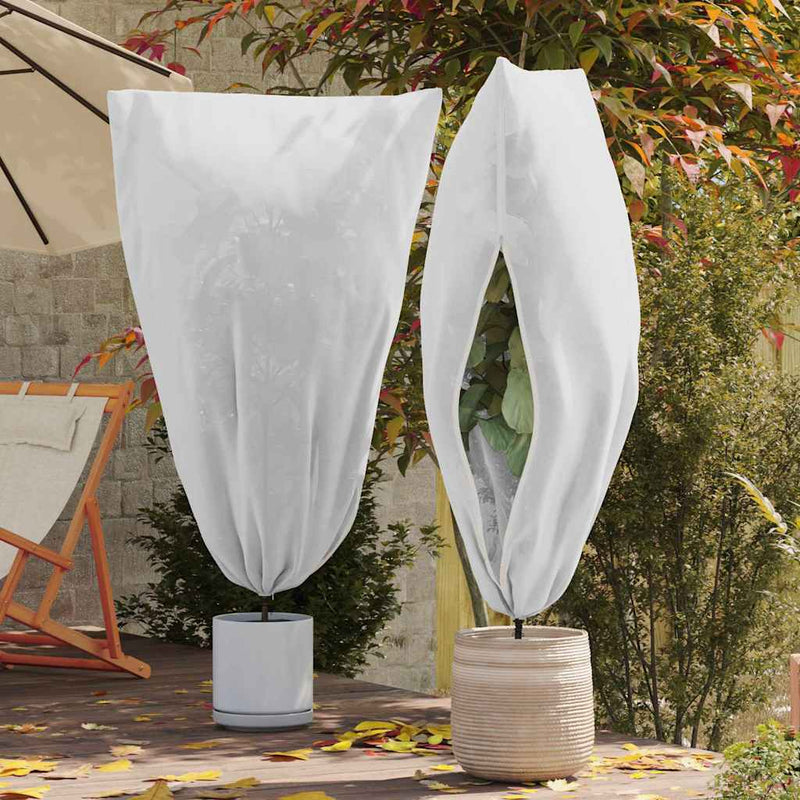 Vidaxl vorstbescherming plantenfleece covers 5 pcs wit 1,8 x 1,2 m