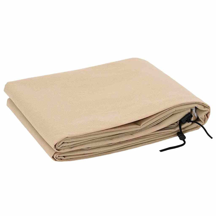 Vidaxl vorstbescherming plantenfleece covers 5 st beige 1,55 x 1 m