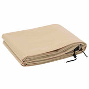 Vidaxl vorstbescherming plantenfleece covers 5 st beige 1,55 x 1,55 m - afbeelding 2