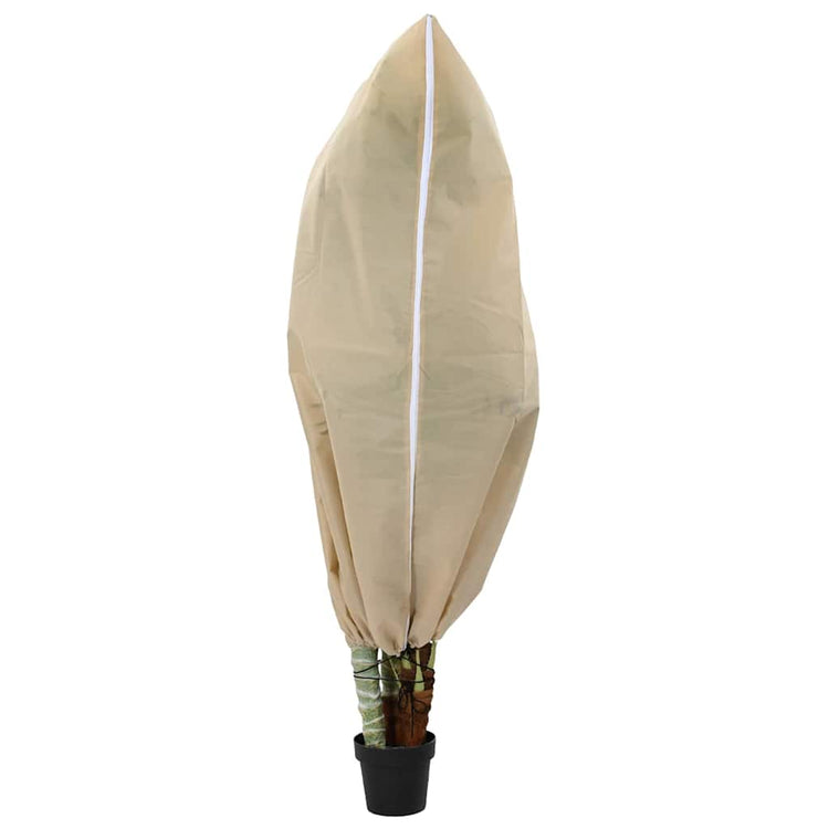 Vidaxl vorstbescherming plantenfleece covers 5 st beige 1,55 x 1,55 m