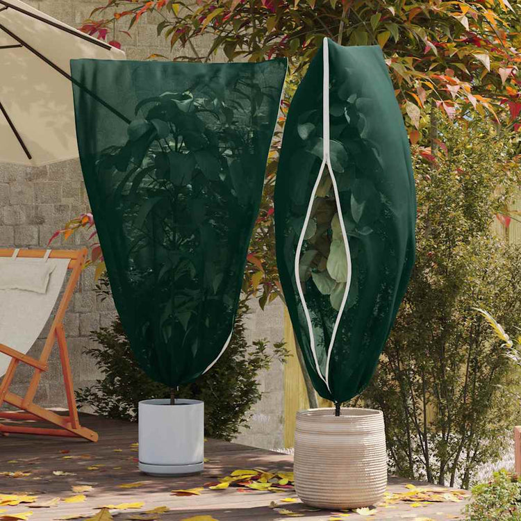 Vidaxl vorstbescherming plantenfleece covers 5 st groen 1,55 x 1,55 m
