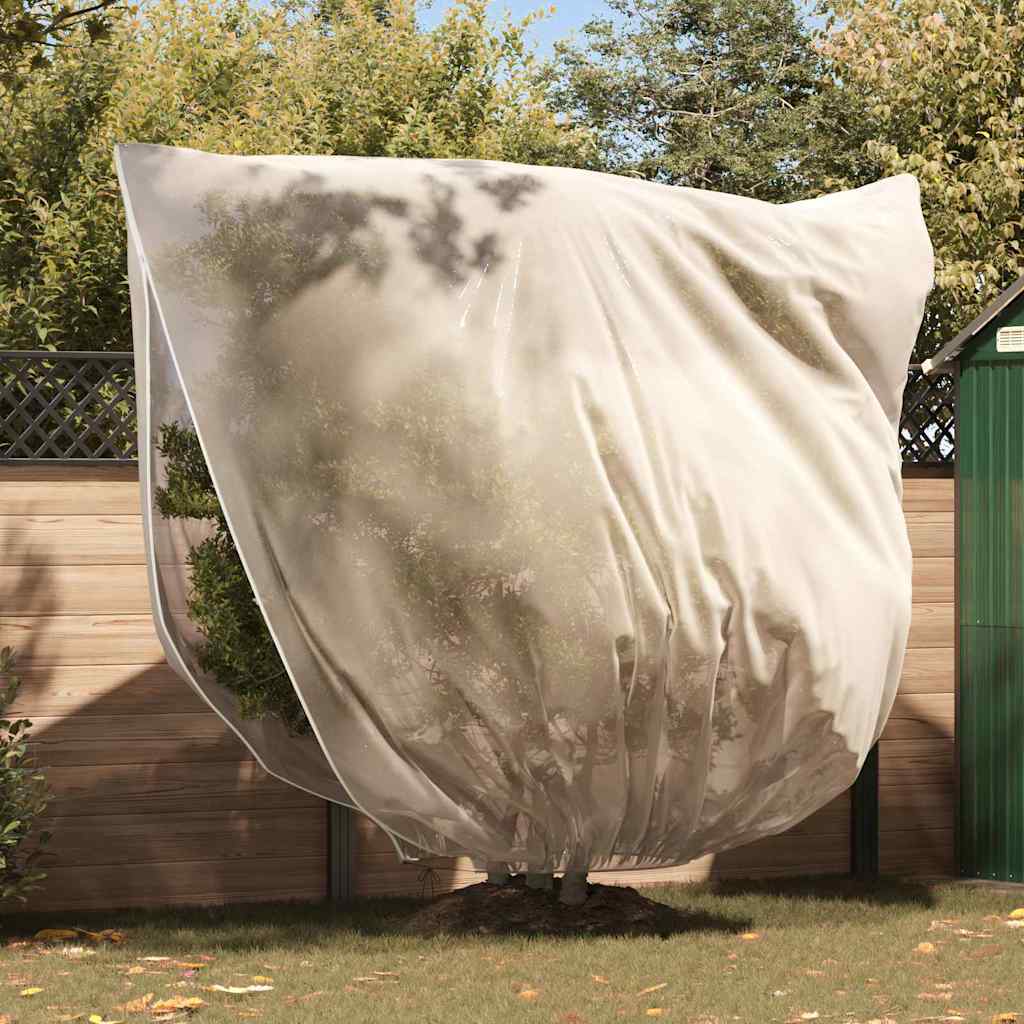 Vidaxl vorstbescherming plantenfleece covers 3 st beige 2,5 x 3,14 m