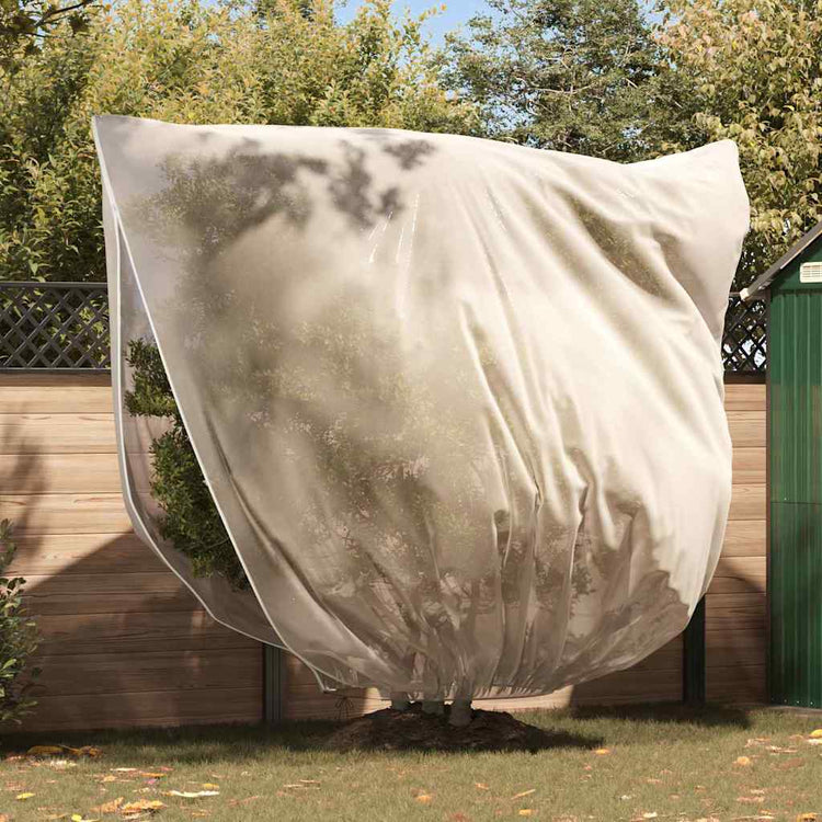 Vidaxl vorstbescherming plantenfleece covers 3 st beige 2,5 x 3,14 m