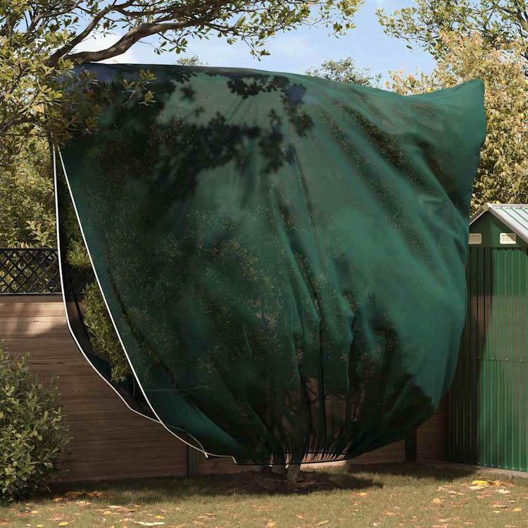 Vidaxl vorstbescherming plantenfleece covers 3 st groen 3 x 3,93 m