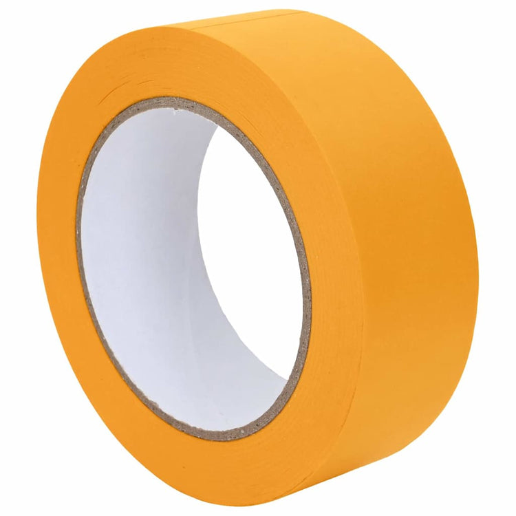 Vidaxl verf maskertapes 50 pcs geel 38mm x 50m papier