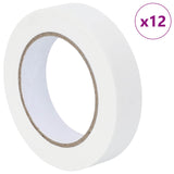 Vidaxl verf maskertapes 12 st wit 25mm x 50m papier - afbeelding 3