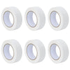 Vidaxl verf maskertapes 6 pcs wit 38mm x 50m papier