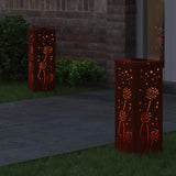 Vidaxl solar led pad licht 2 st warmwit 18 x 18 x 50 cm - afbeelding 3