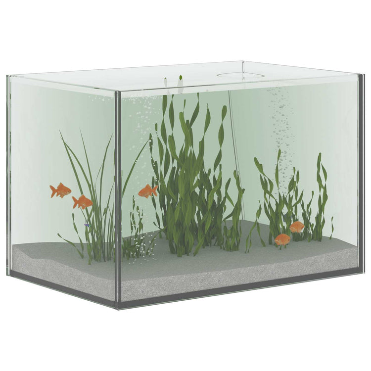 Vidaxl aquarium met opslag doorzichtig 30 x 20 x 20 cm glas