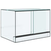 Vidaxl terrarium met opslag doorzichtig 60 x 40 x 40 cm glas