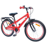 Vidaxl kinderfiets 20 inch voor 6-11 jaar oud rood - afbeelding 2