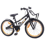 Vidaxl kinderfiets 20 inch voor 6-11 jaar oud oranje zwart - afbeelding 2