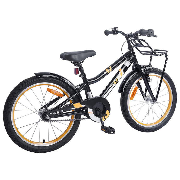 Vidaxl kinderfiets 20 inch voor 6-11 jaar oud oranje zwart