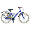 Vidaxl kinderfiets 24 inch voor 8-12 jaar oud donkerblauw