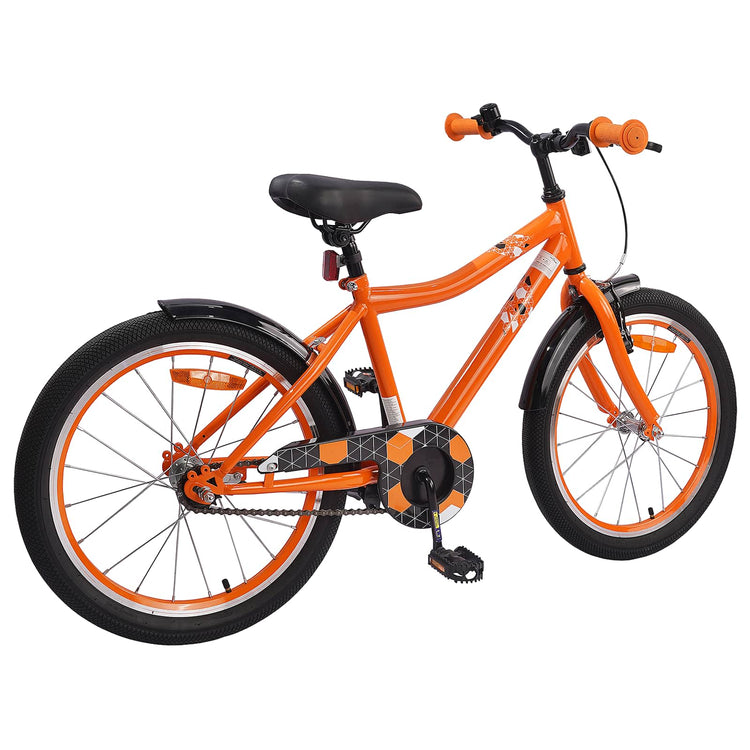 Vidaxl kinderfiets 20 inch voor 6-11 jaar oud oranje