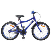 Vidaxl kinderfiets 20 inch voor 6-11 jaar oud donkerblauw - afbeelding 1