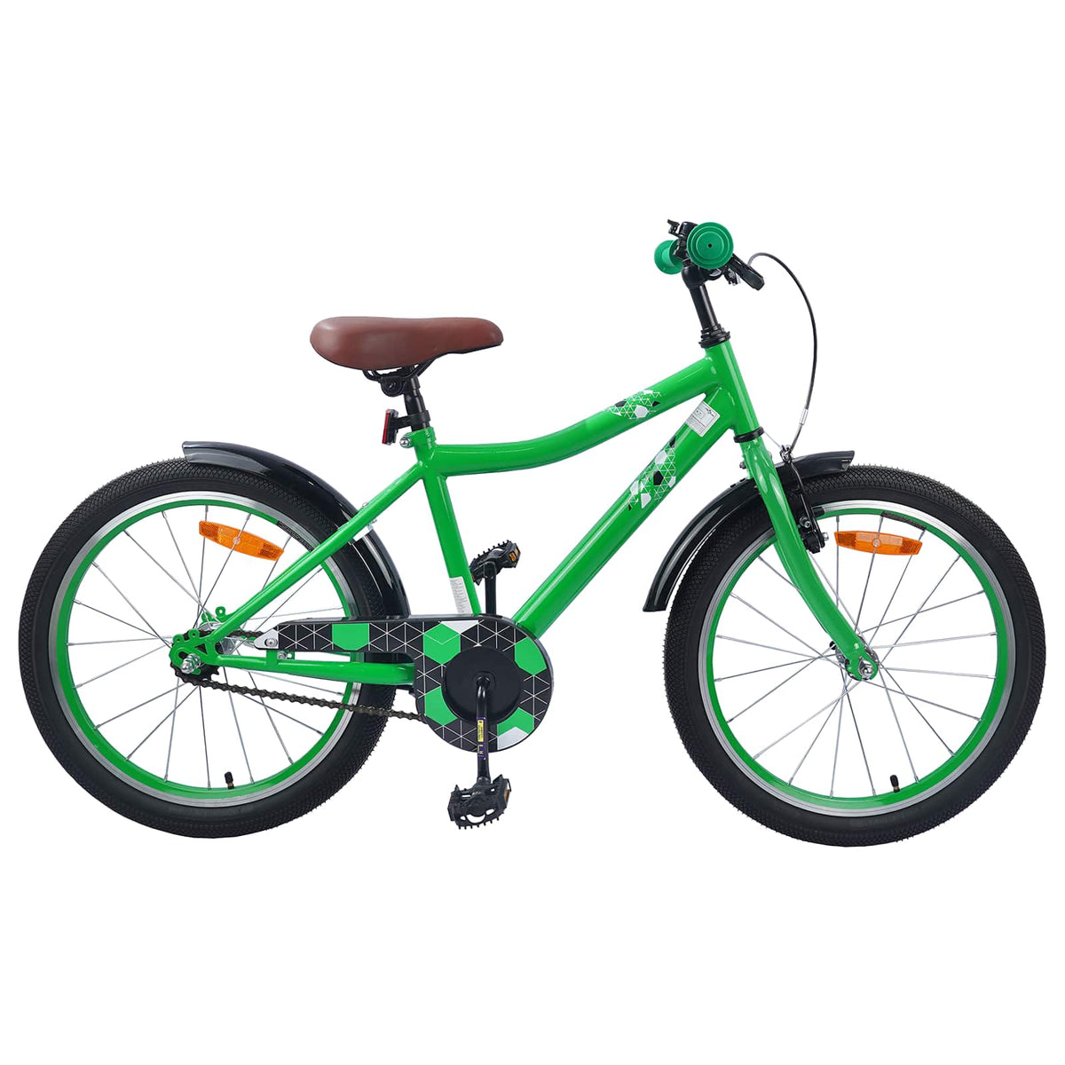 Vidaxl kinderfiets 20 inch voor 6-11 jaar oud groen